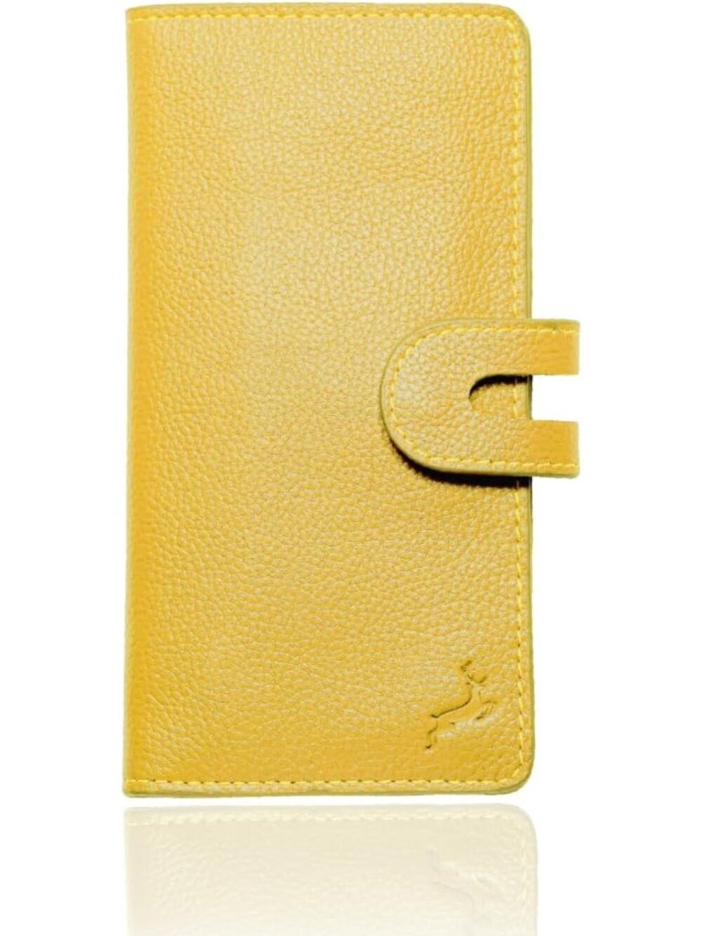 Slim RFID Blocking Wallet for Women | Holds 15-18 Cards & 4 Pockets | Yellow